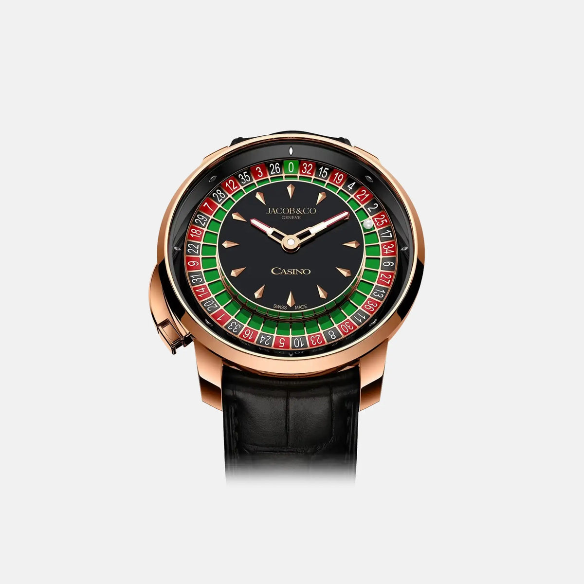 Casino Tourbillon Rose Gold Green Roulette CA100.40.AA.AD.A
