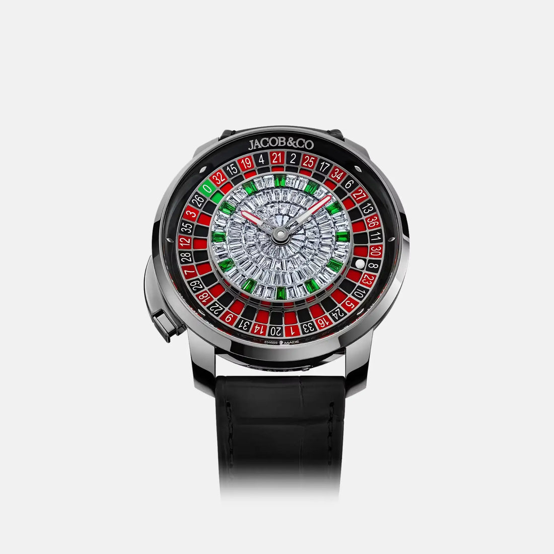 Jacob & Co Casino Tourbillon White Gold Baguette CA100.30.AB.BB.A