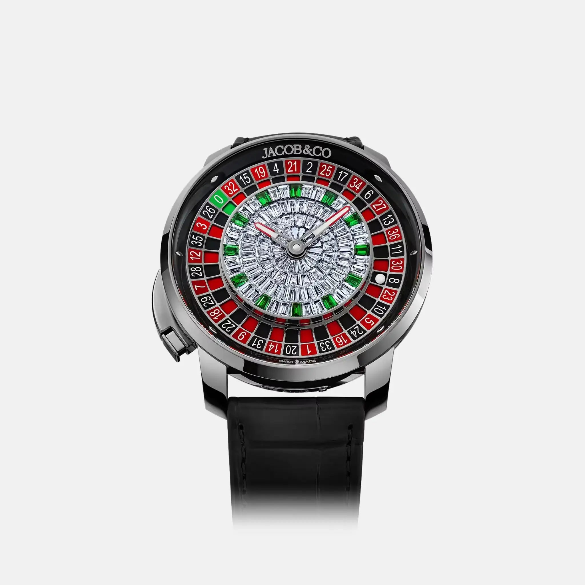 Jacob &amp; Co Casino Tourbillon White Gold Baguette CA100.30.AB.BB.A