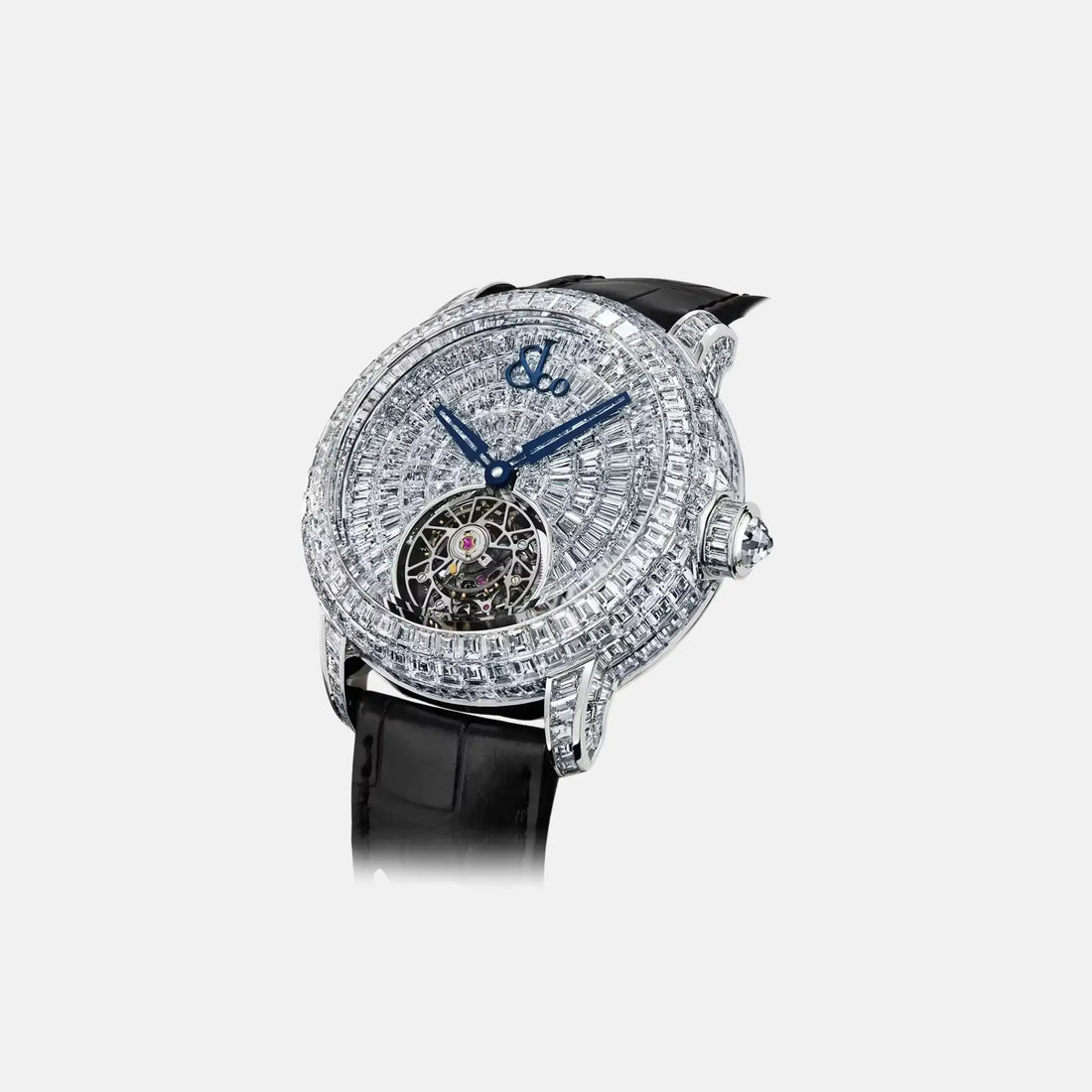 Jacob & Co Caviar Tourbillon White Diamonds 44mm CV310.30.BA.AA.A