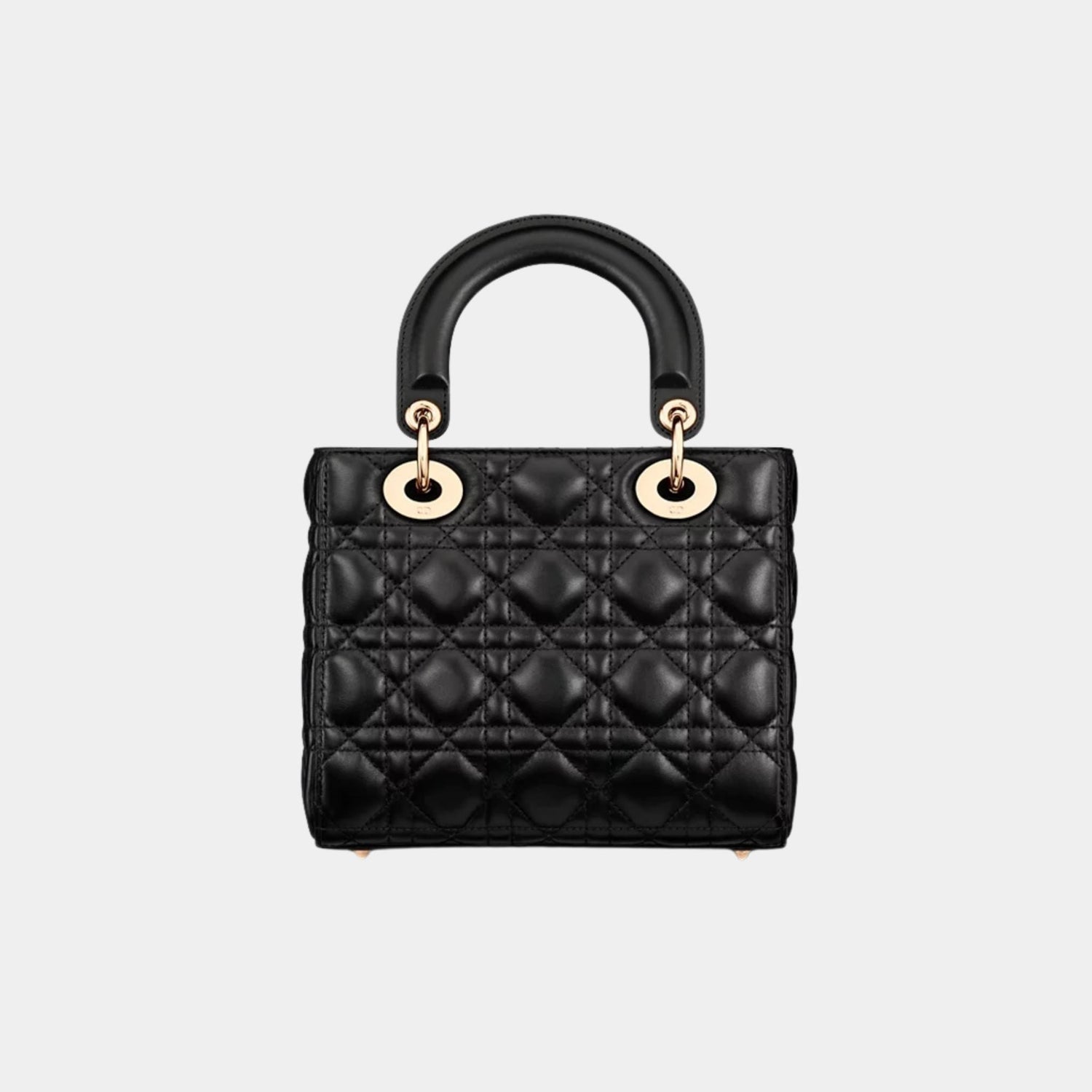 Lady Dior My ABCDior Small Bag Cannage Lambskin, Black, Back
