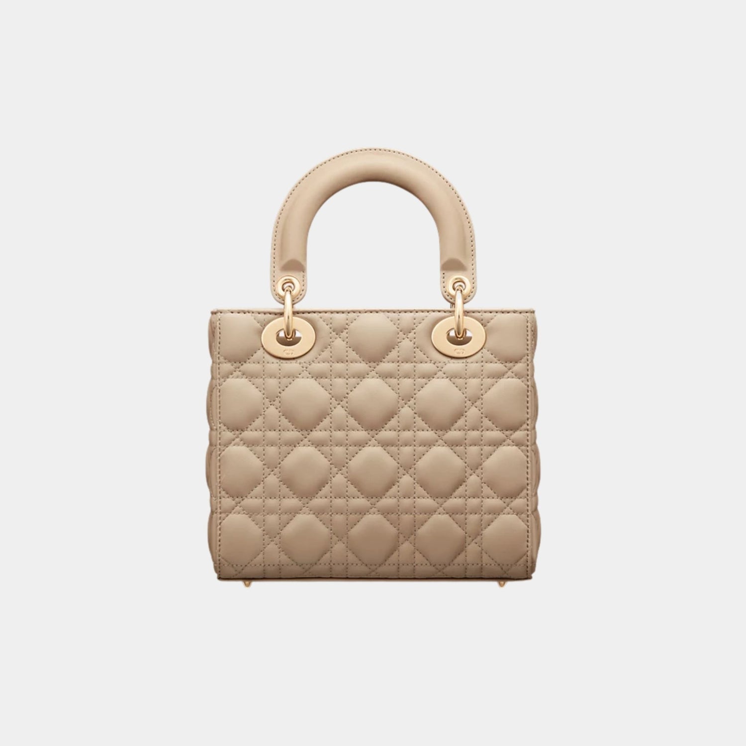 Lady Dior My ABCDior Small Bag Cannage Lambskin, Sand, Back