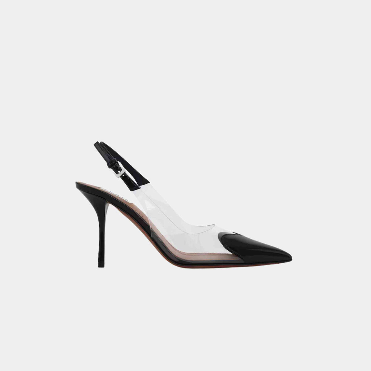 حذاء Slingbacks Le Coeur من جلد الضأن المصقول