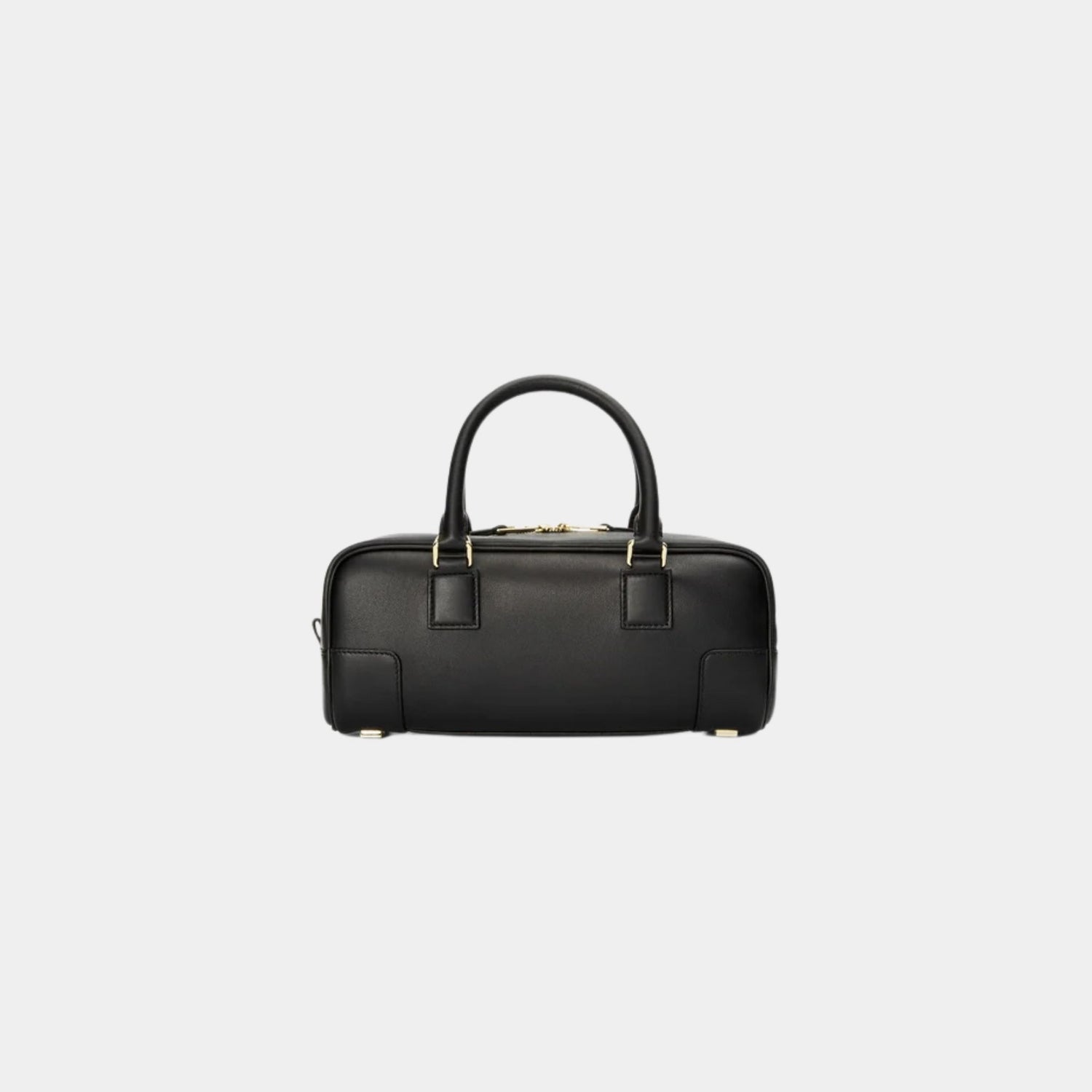 Loewe Amazona 23 Cropped Bag In Nappa Calfskin, Black, Back