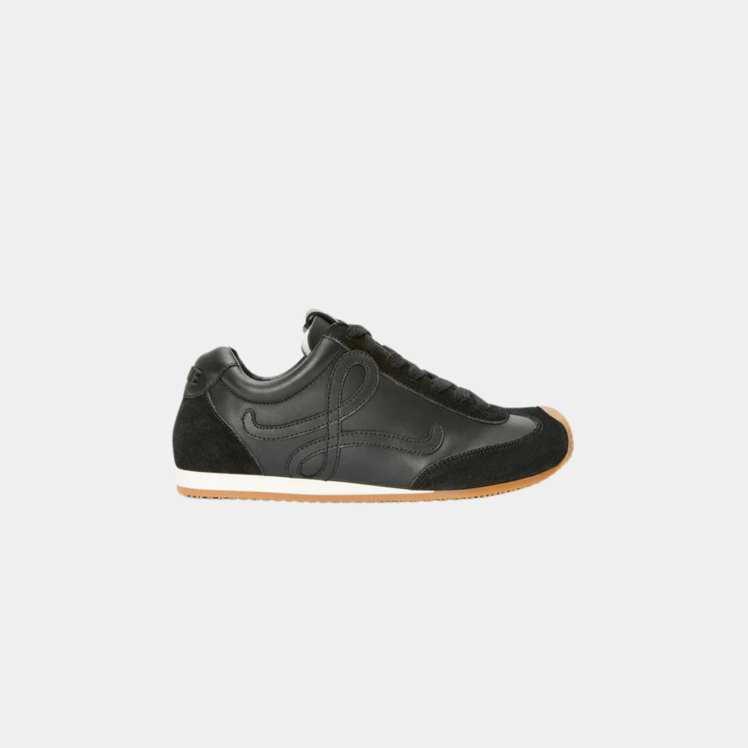 Loewe Ballet Runner 2.0 In Soft Calfskin, Black, Side
