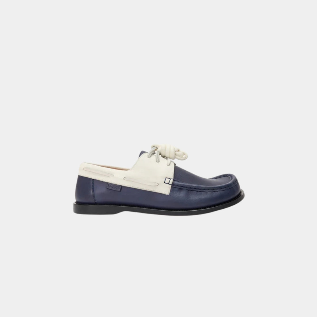 Loewe Campo Boat Shoe Soft Calfskin, Side