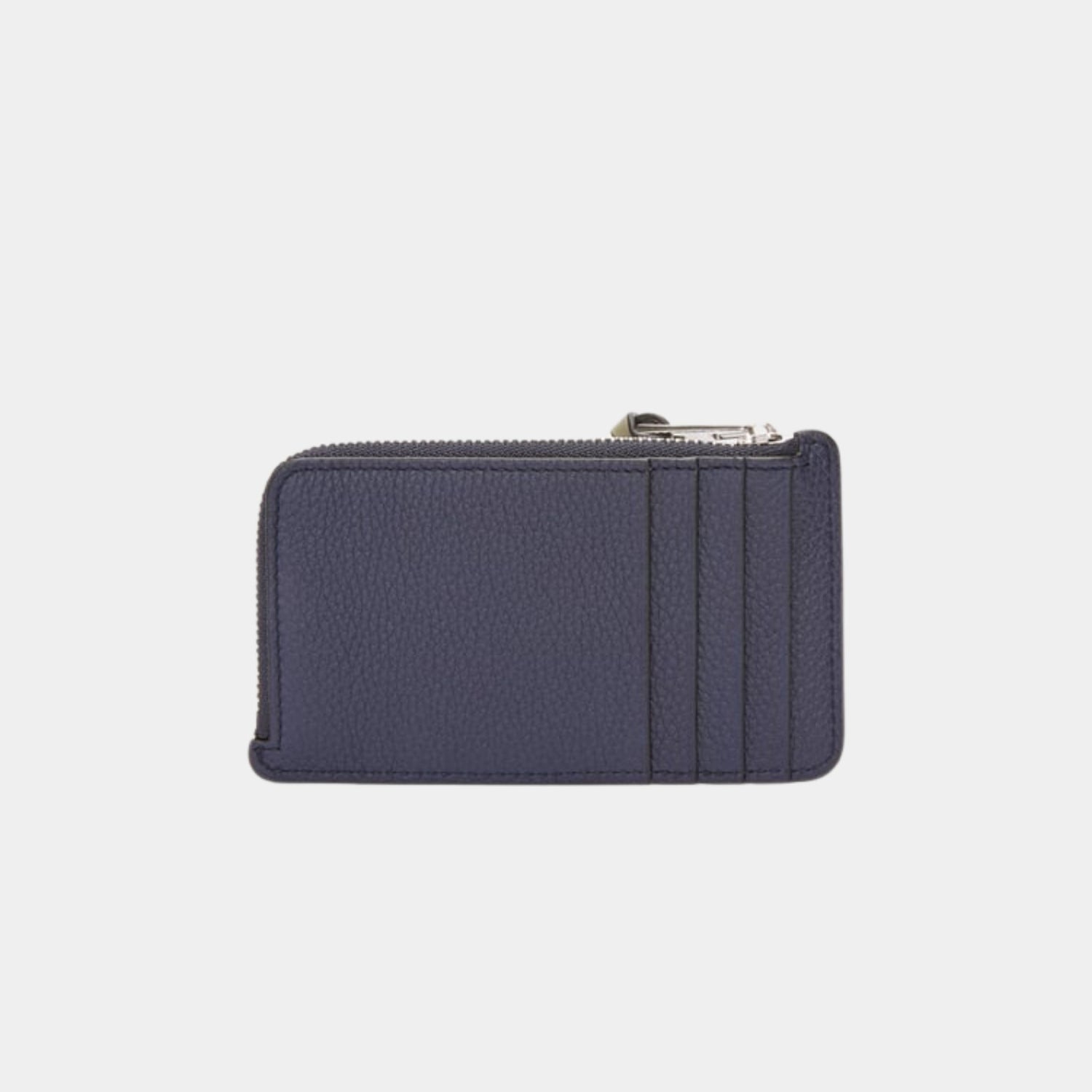 Loewe Coin Cardholder In Soft Grained Calfskin, Abyss Blue, Back
