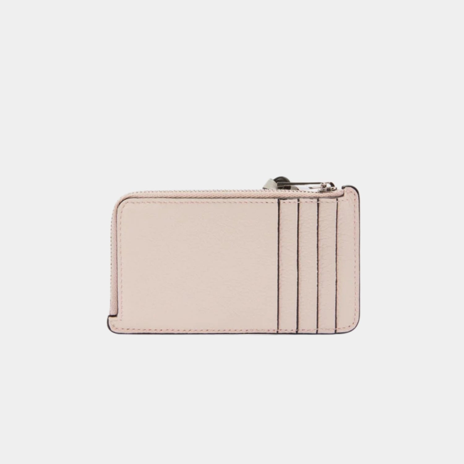 Loewe Coin Cardholder In Soft Grained Calfskin, Talc, Back