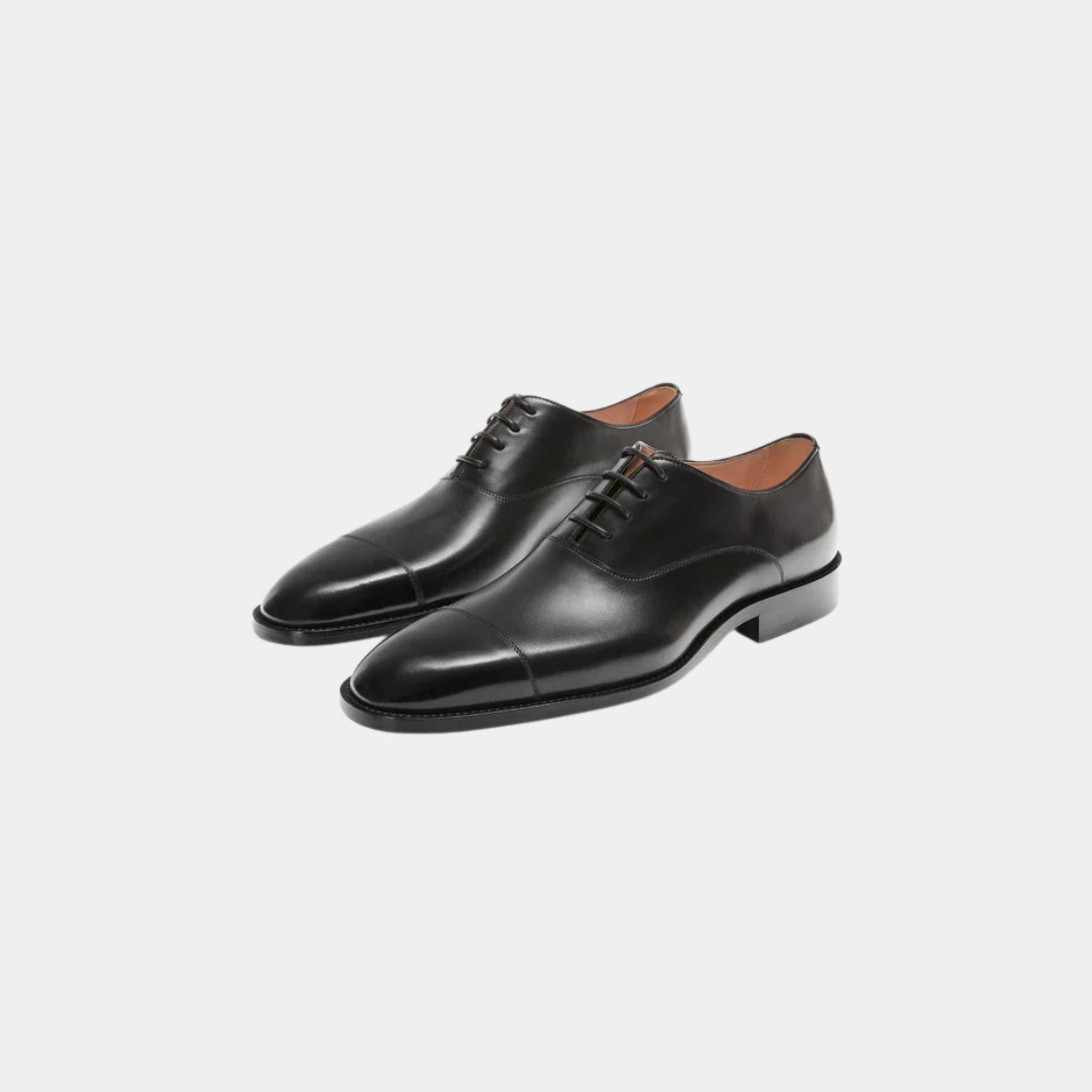 Loewe Crown Oxford In Shiny Calfskin, Front