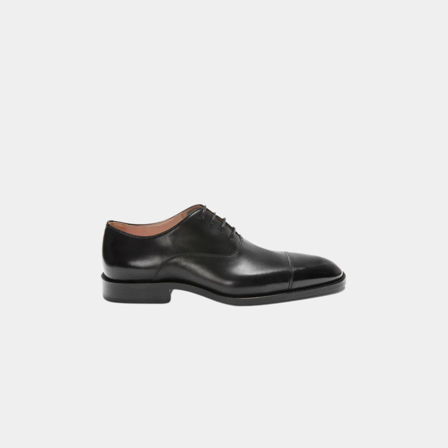 Loewe Crown Oxford In Shiny Calfskin, Side