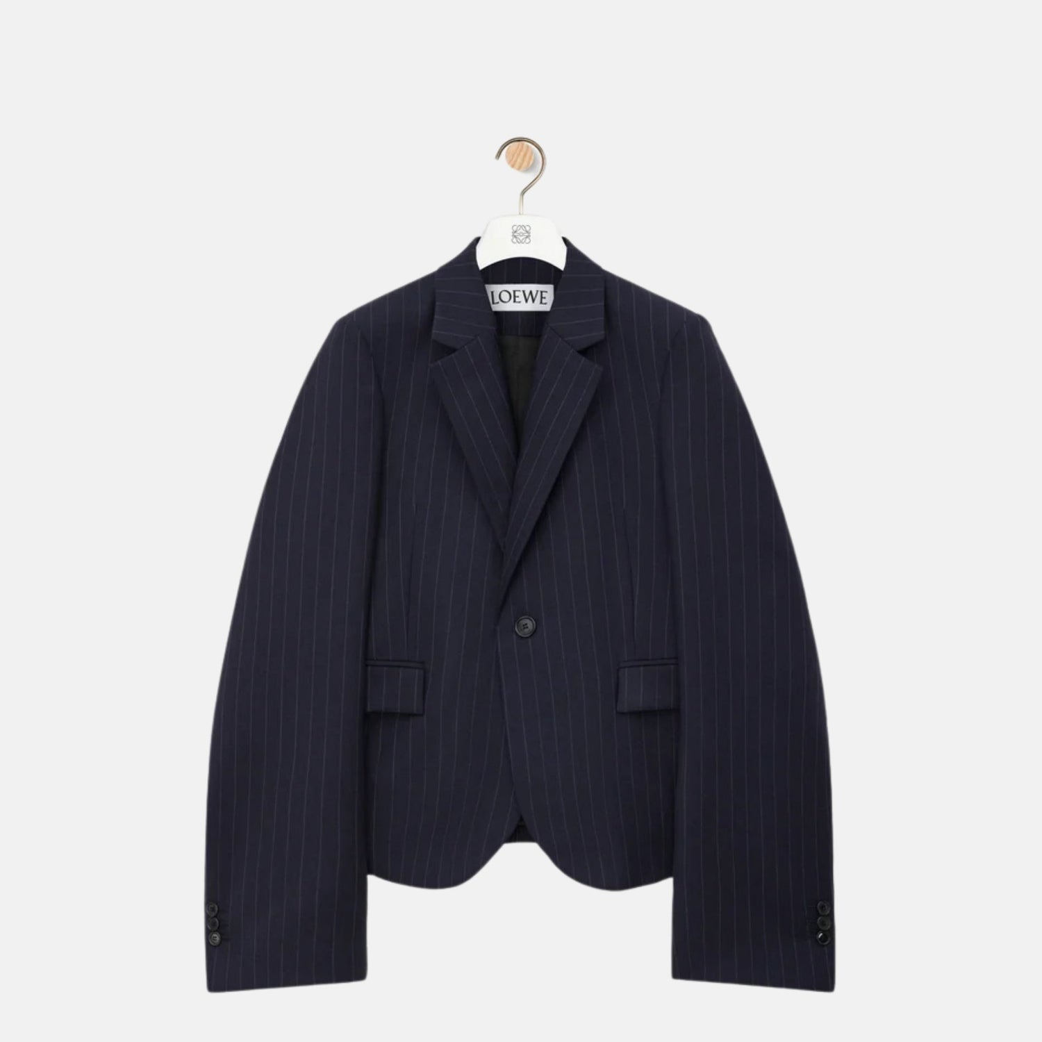 Loewe Jacket In Wool Fully Lined, Front