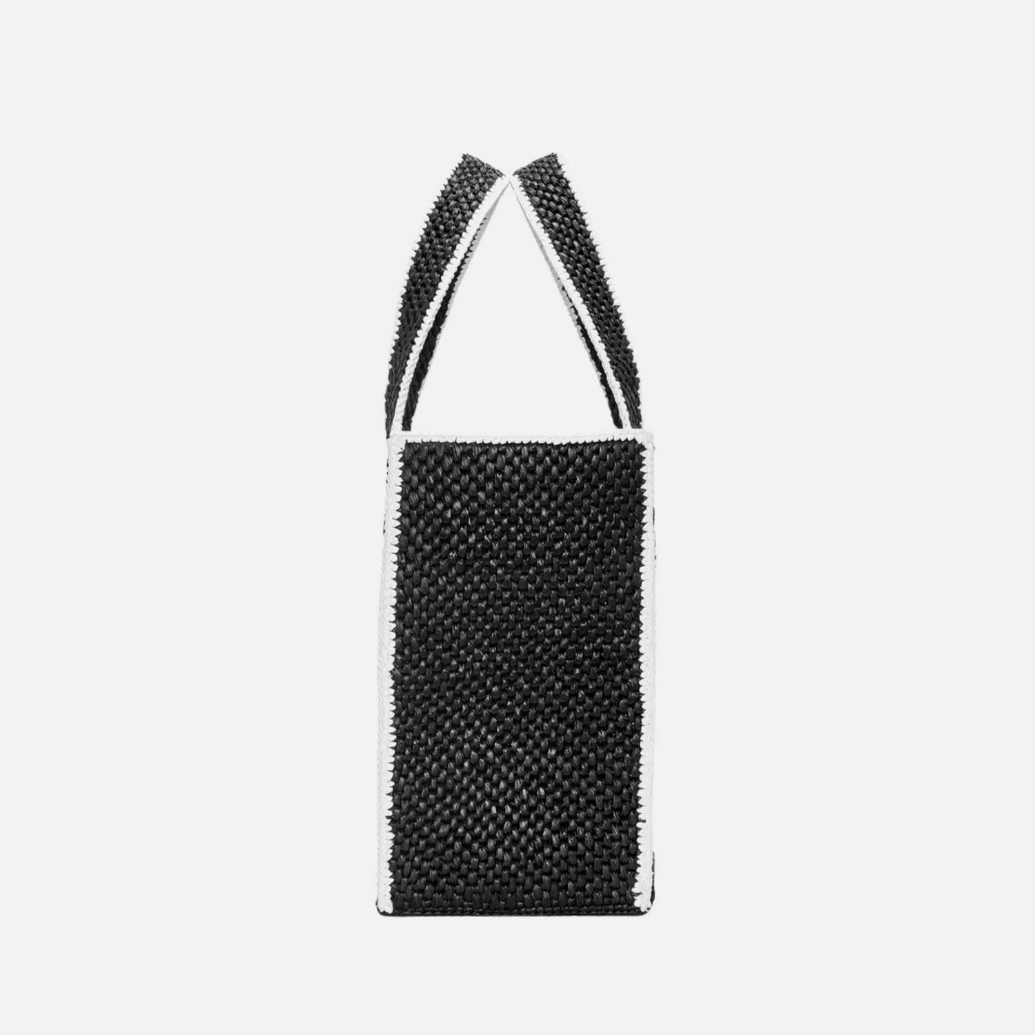 Loewe Large Font Tote in Raffia, Side