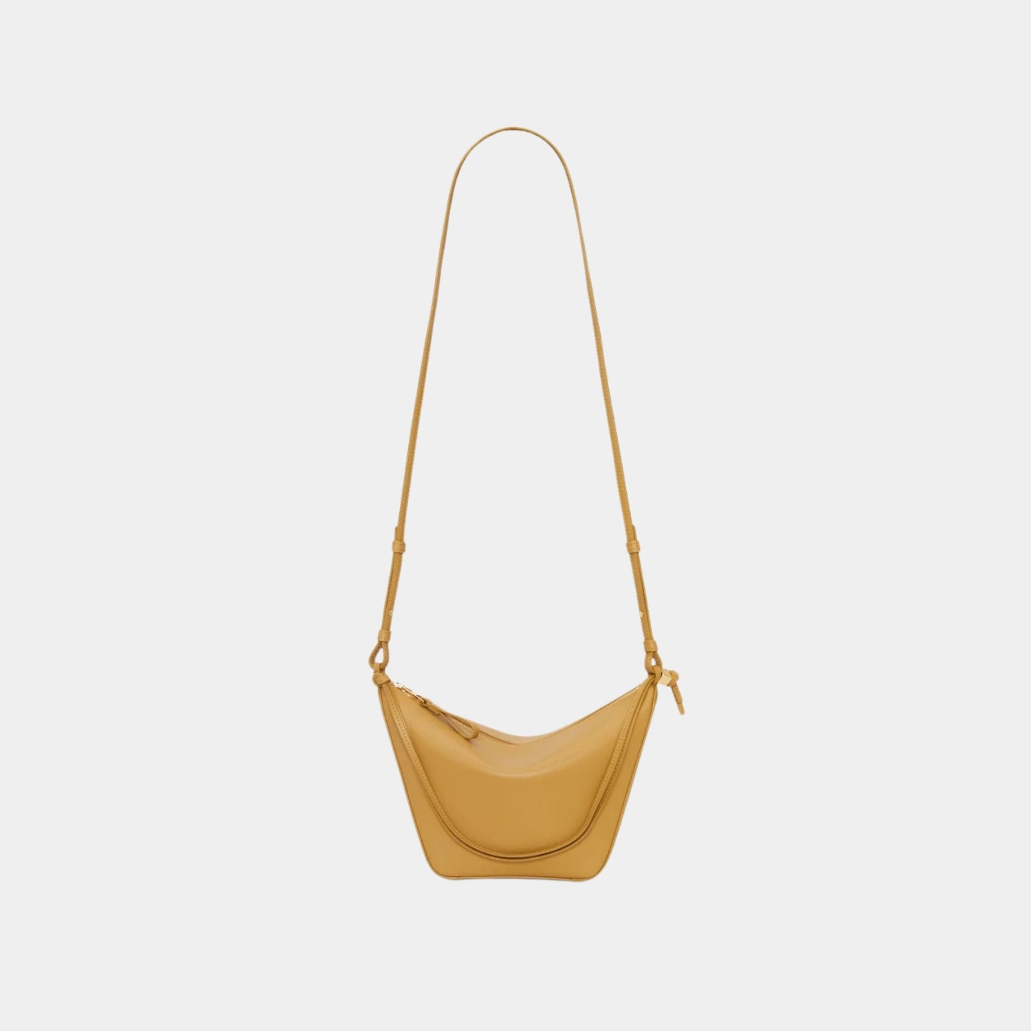Loewe Mini Hammock Hobo In Classic Calfskin, Sahara, Strap