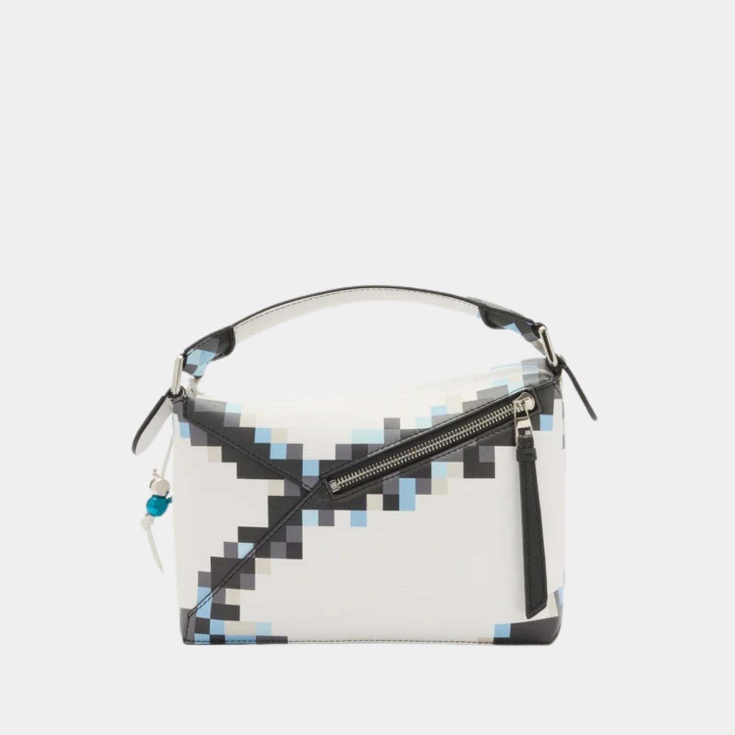 Loewe Puzzle 10 Pixel Re-edition Bag in Nappa Calfskin, Back