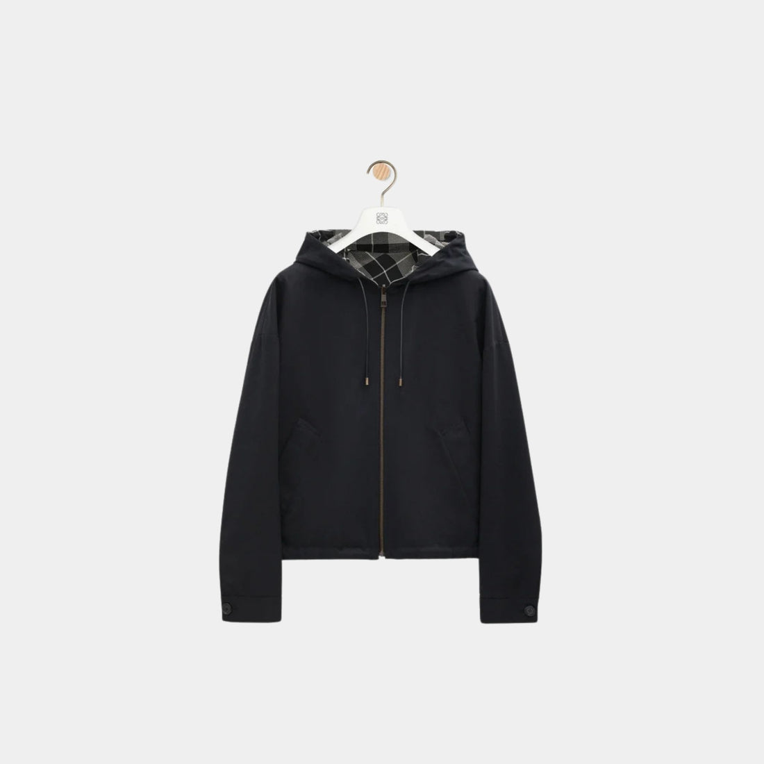 Loewe Reversible Jacket in Cotton and Silk, Front