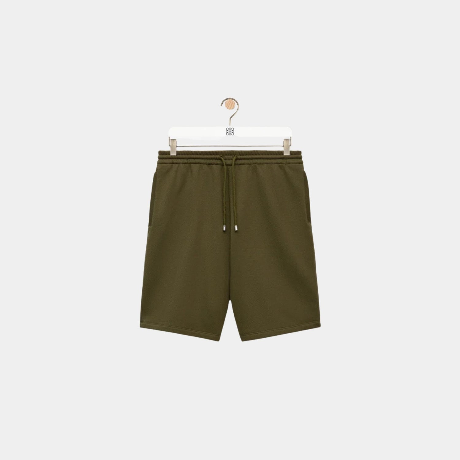 Loewe Shorts in Cotton with Double Layer Construction, Front