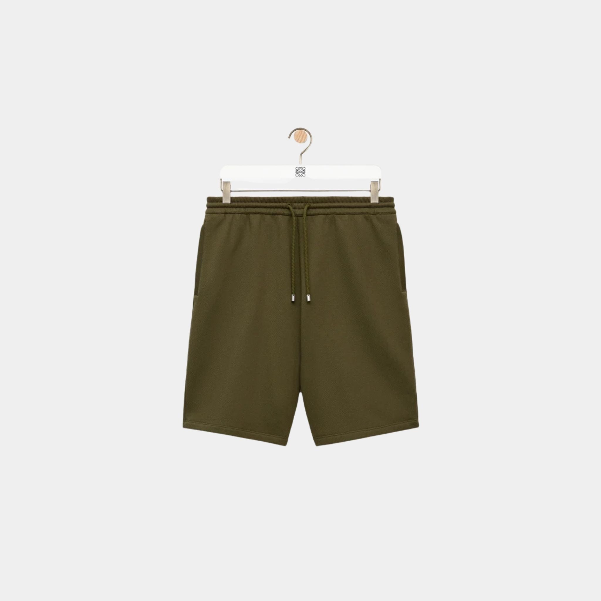 Loewe Shorts in Cotton with Double Layer Construction, Front