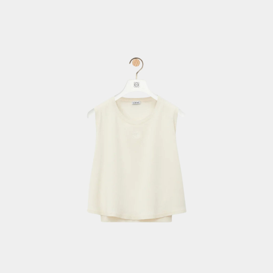 Sleeveless Sweater in Wool