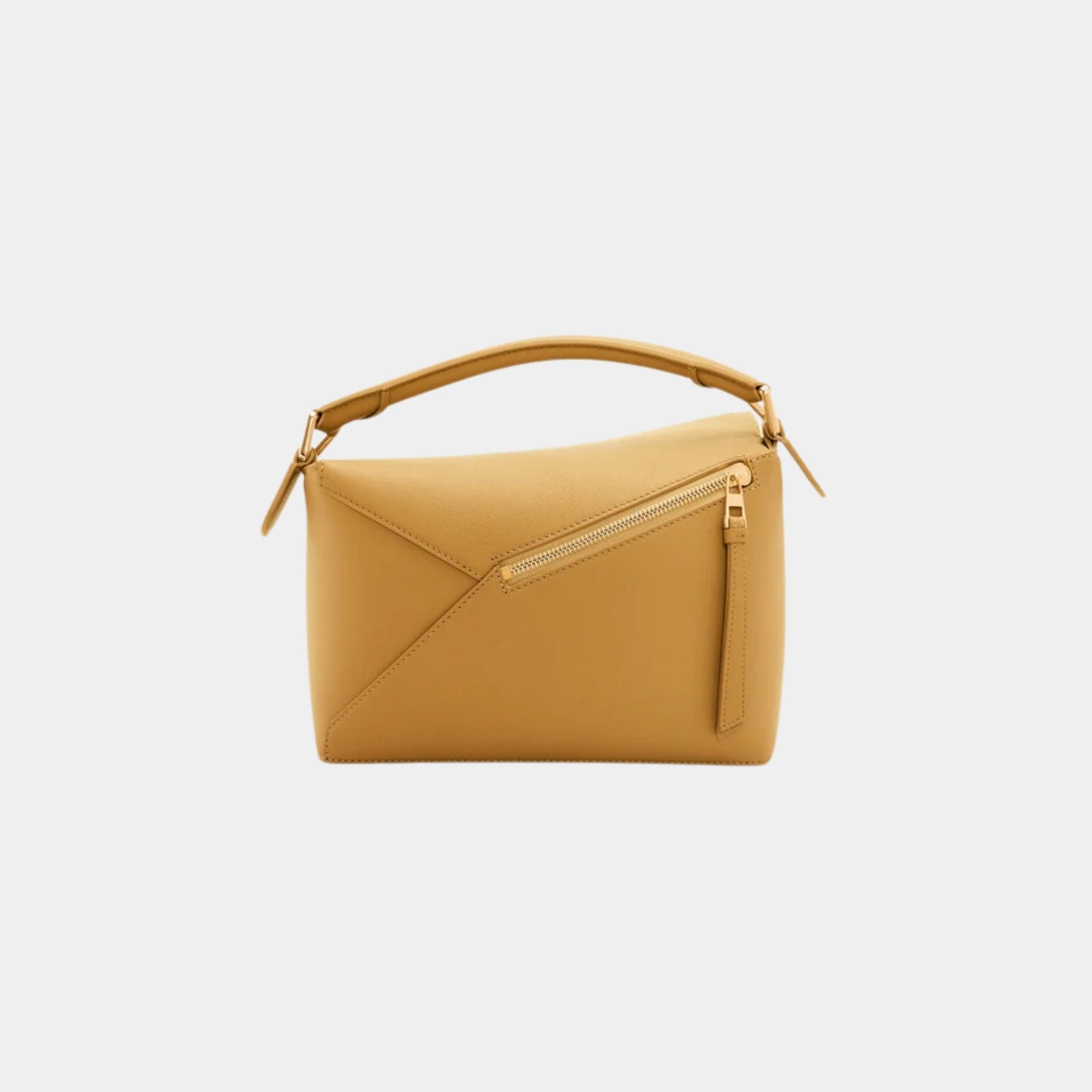 Loewe Small Puzzle Edge Bag In Classic Calfskin, Sahara, Back