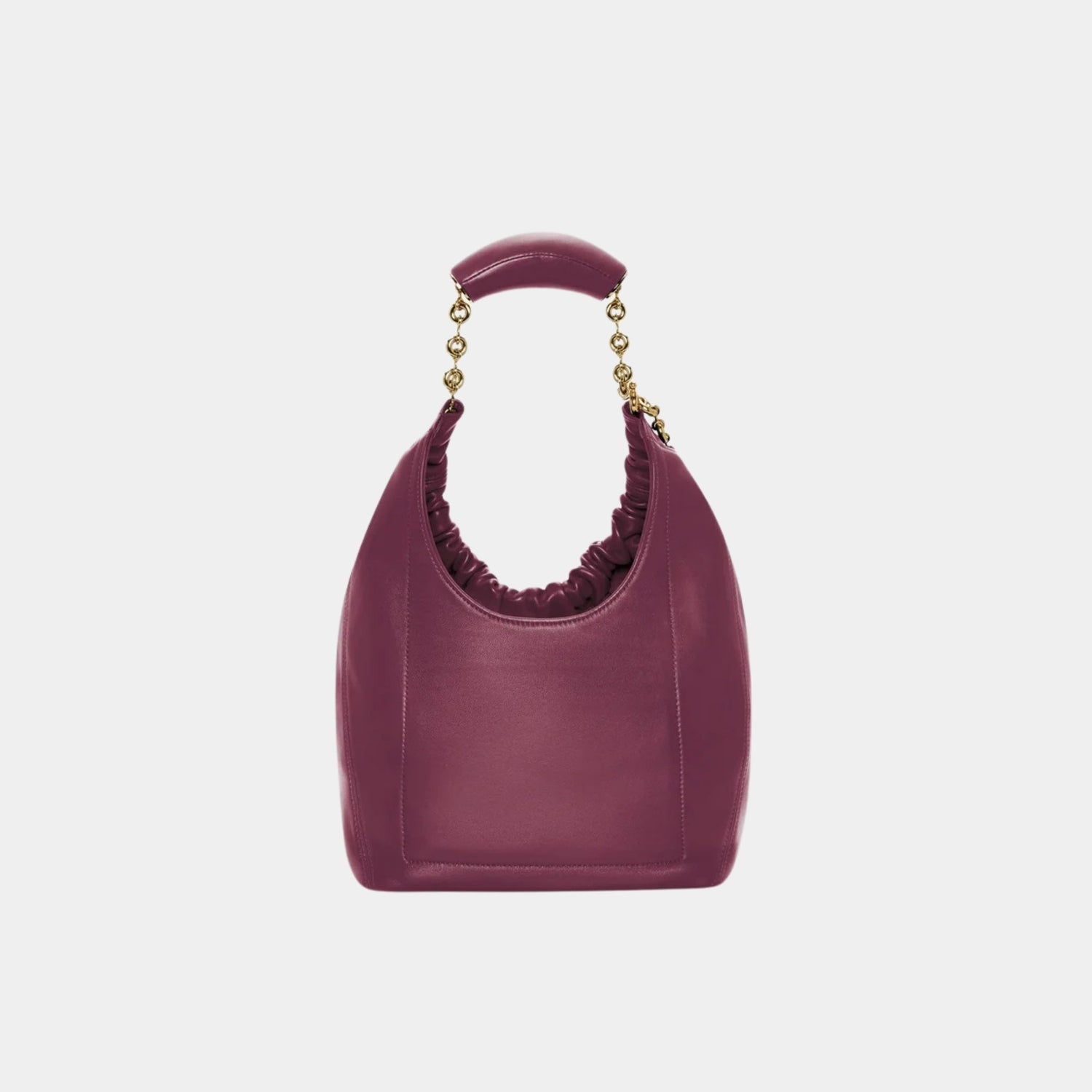 Loewe Small Squeeze Bag In Mellow Nappa Lambskin, Crimson, Back