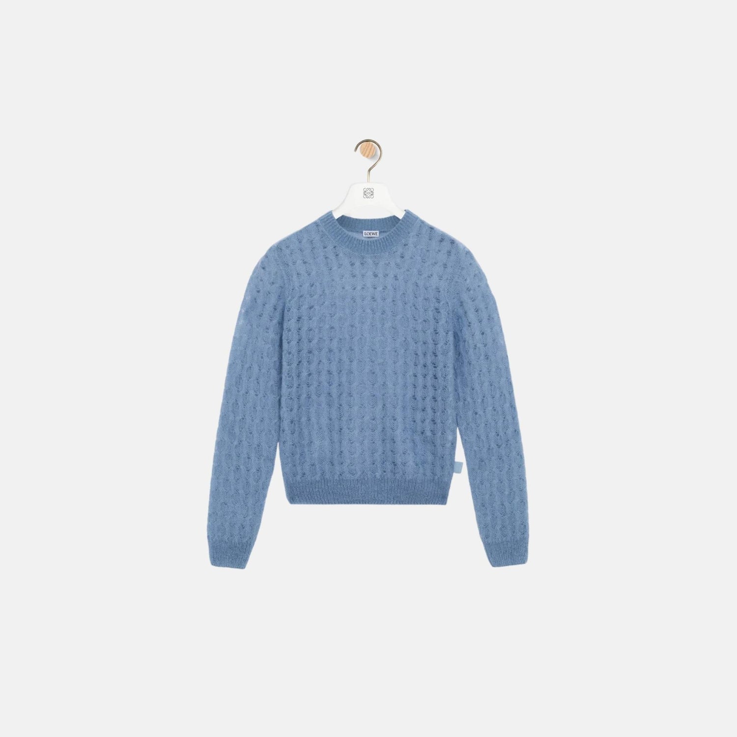 Loewe Sweater In Lightweight Mohair And Wool Blend, Front