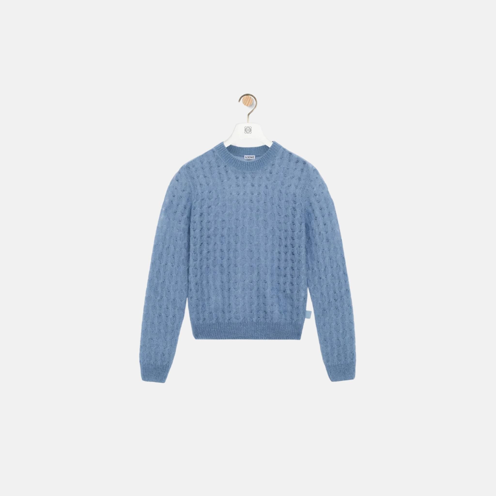 Loewe Sweater In Lightweight Mohair And Wool Blend, Front