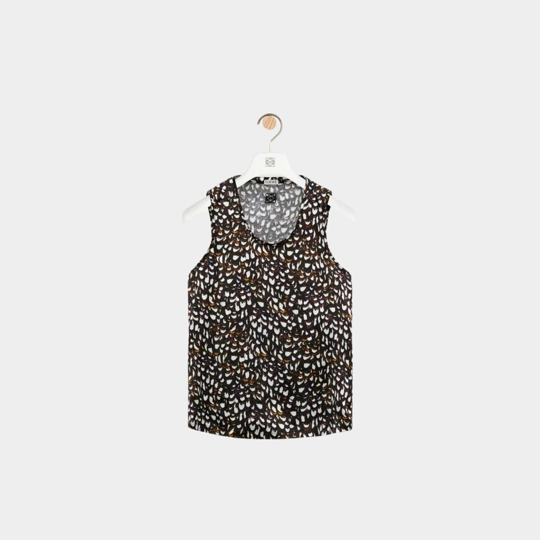 Loewe Tank Top in Viscose, Front