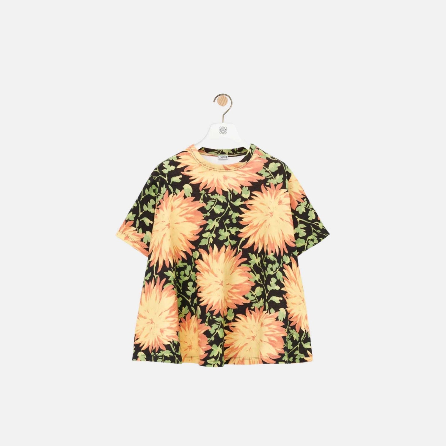 Loewe Trapeze Top In Cotton Blend, Front