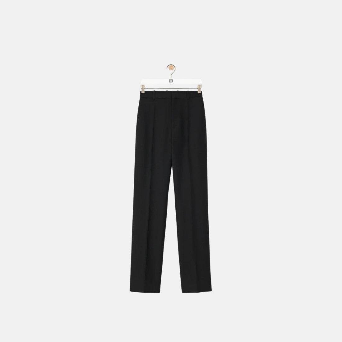 Loewe Trousers In Wool And Silk, Front