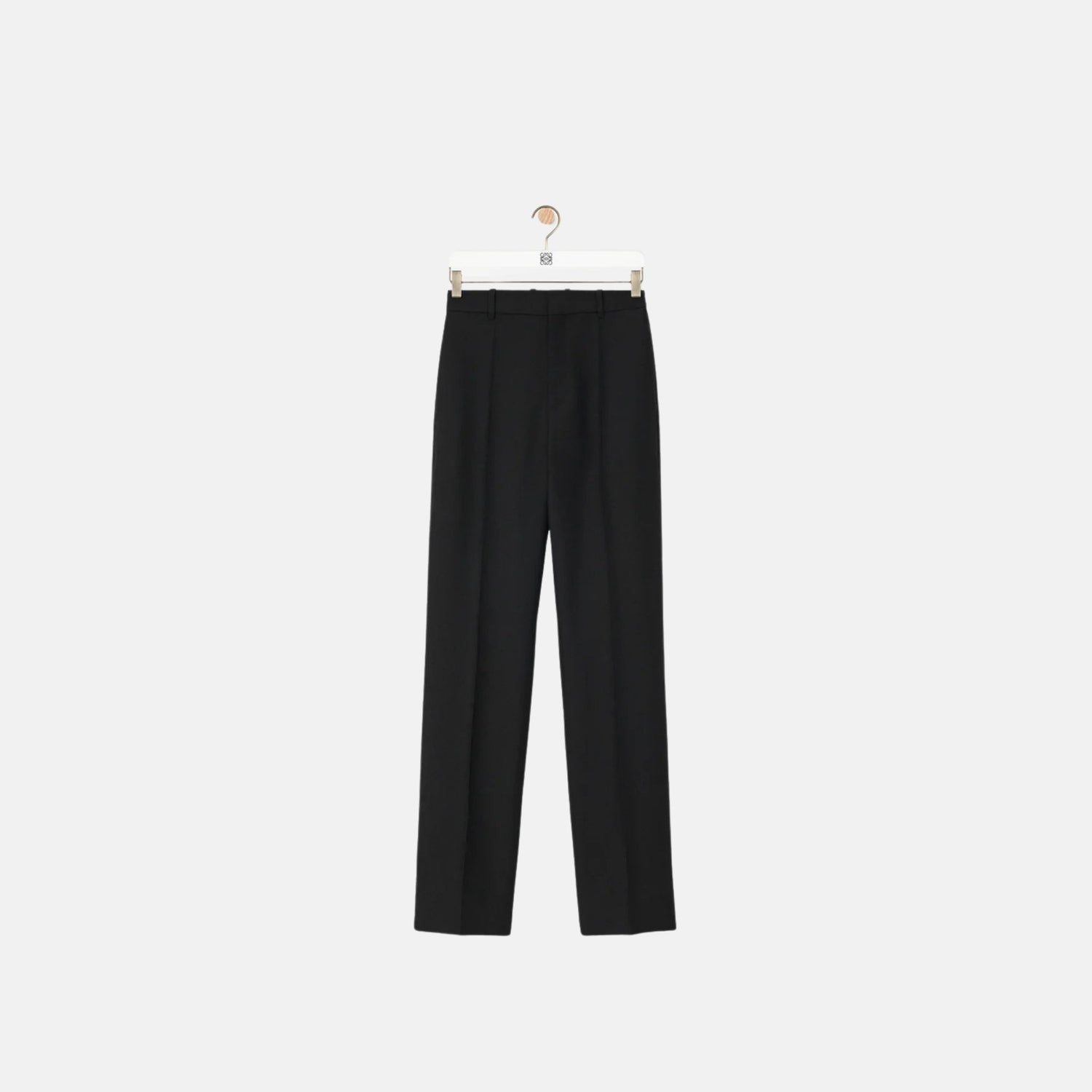 Loewe Trousers In Wool And Silk, Front