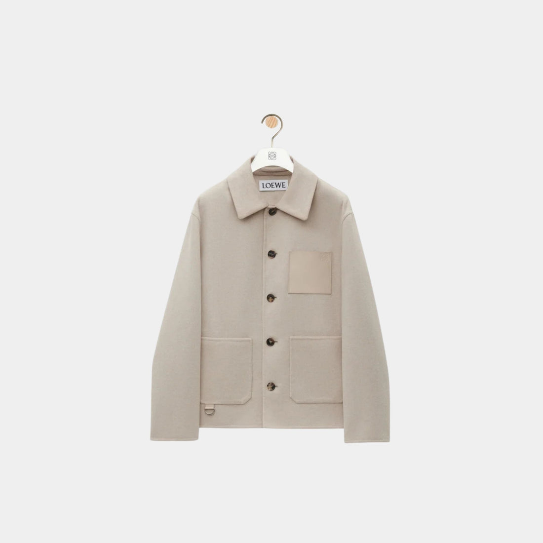 Loewe Workwear Jacket in Wool and Cashmere, Front