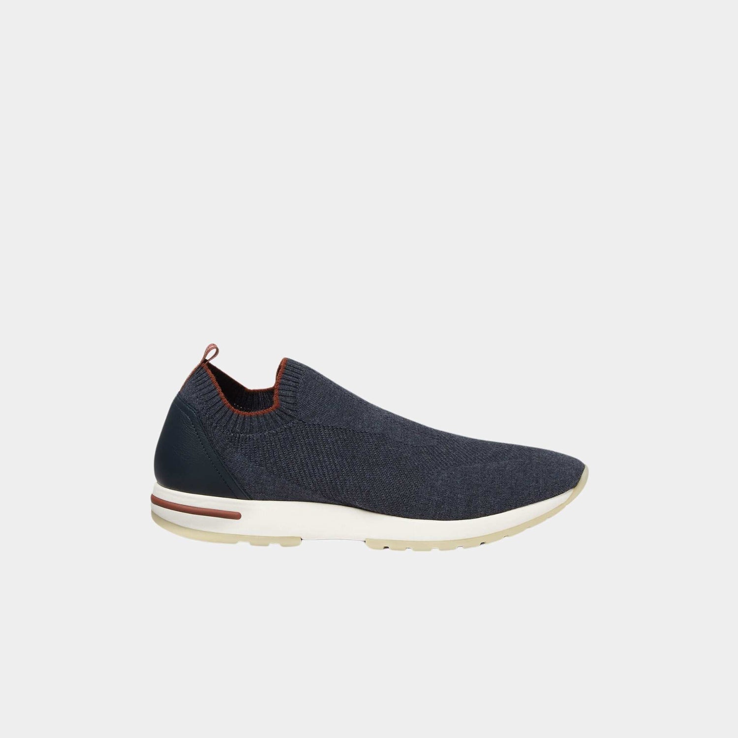 Loro Piana 360 LP Flexy Active Sneaker Virgin Wool, Bluish, Side