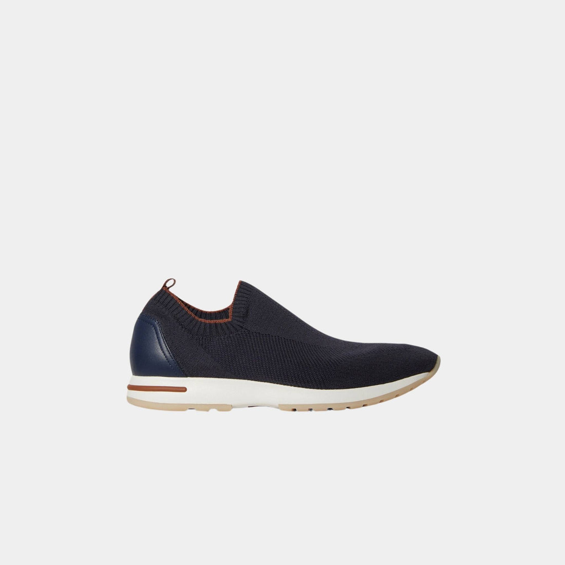Loro Piana 360 LP Flexy Active Sneaker Virgin Wool, Galaxy Blue, Side
