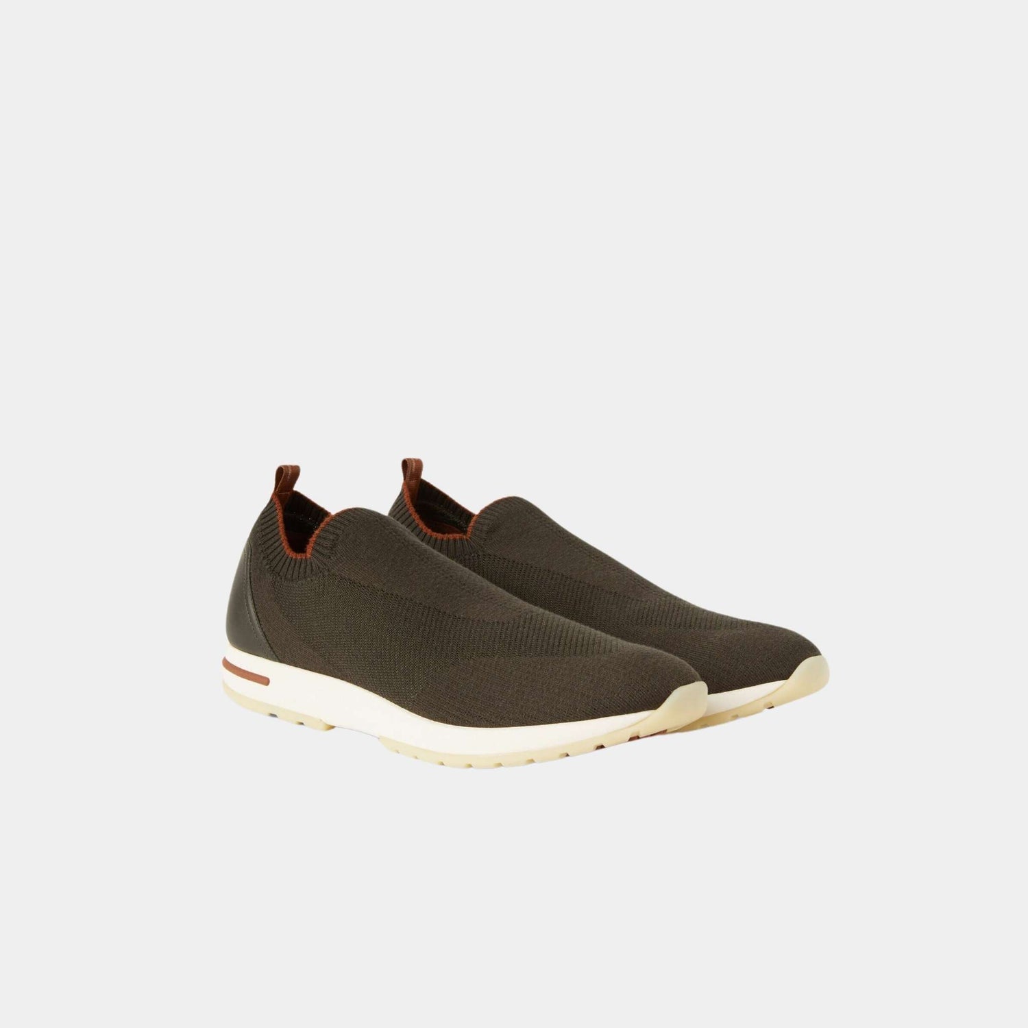 Loro Piana 360 LP Flexy Active Sneaker Virgin Wool, Pine Grove, Front