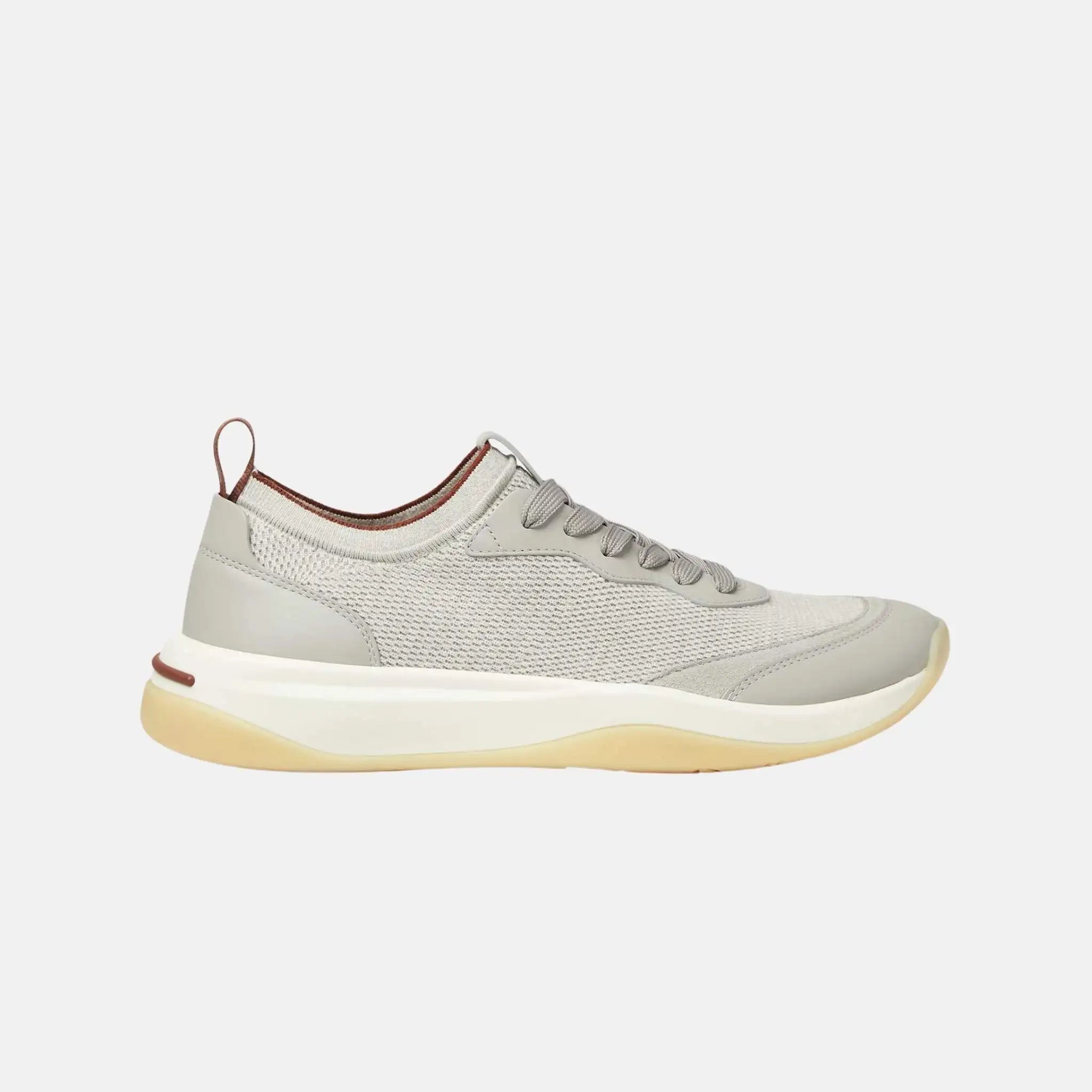 Loro Piana 410 LP Walk Wish Sneaker Virgin Wool, Linen, Side