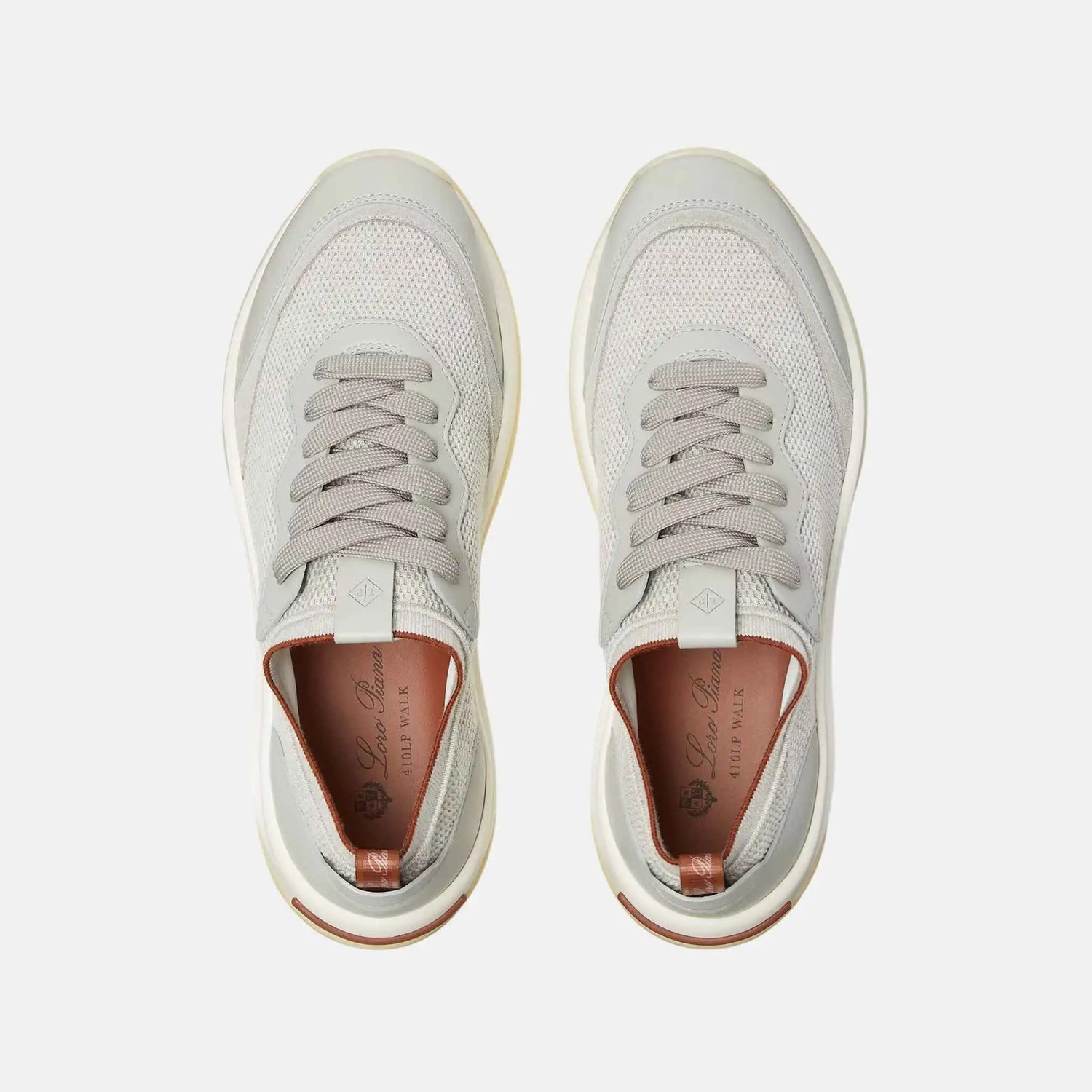 Loro Piana 410 LP Walk Wish Sneaker Virgin Wool, Linen, Top