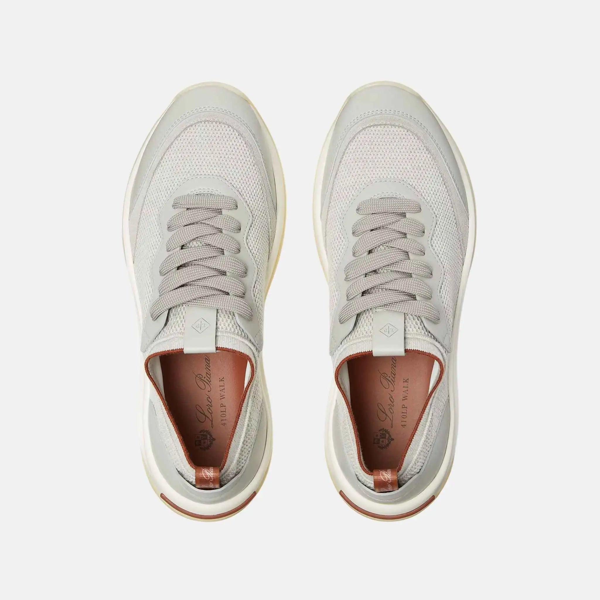Loro Piana 410 LP Walk Wish Sneaker Virgin Wool, Linen, Top