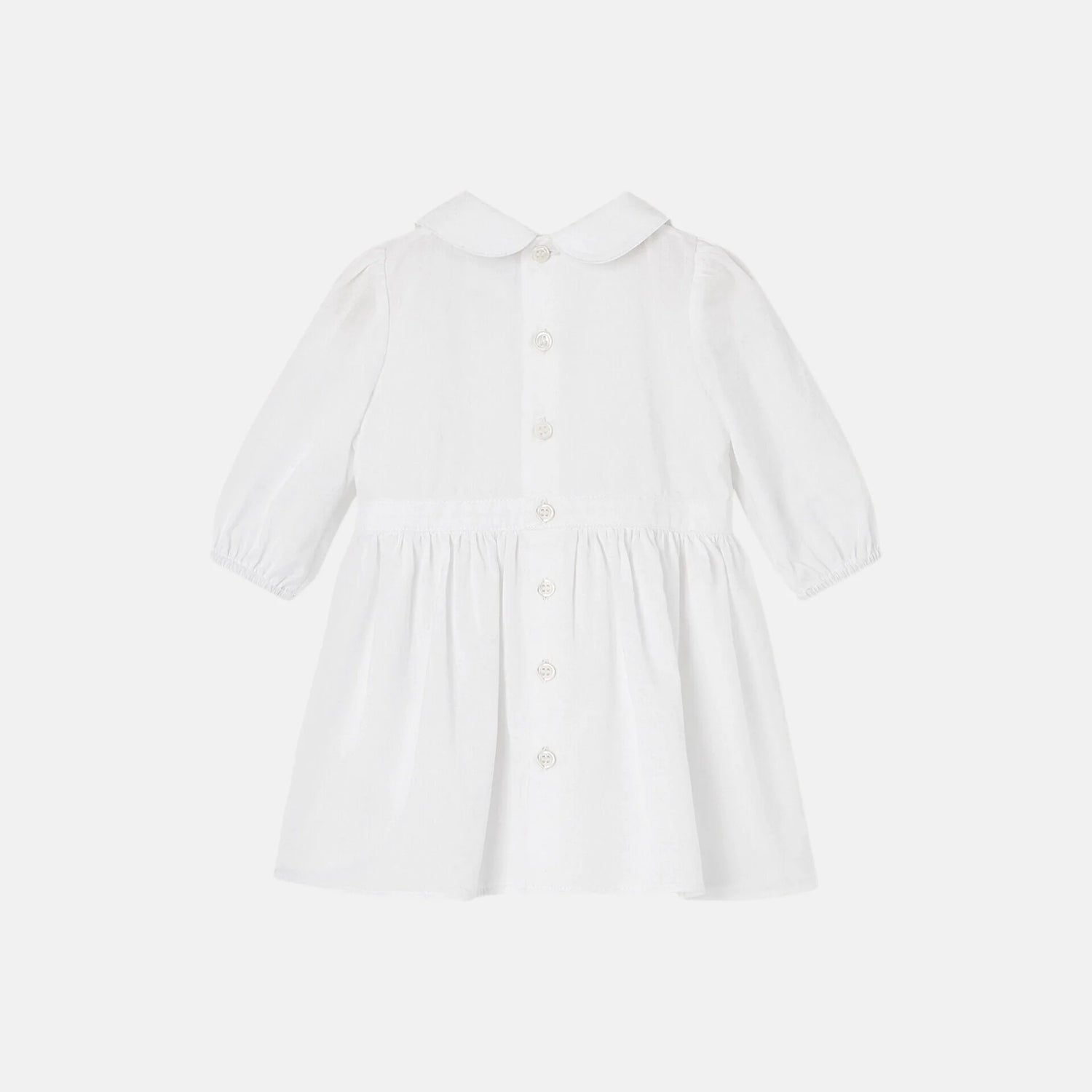 Loro Piana Baby Elie Dress Cotton, Back