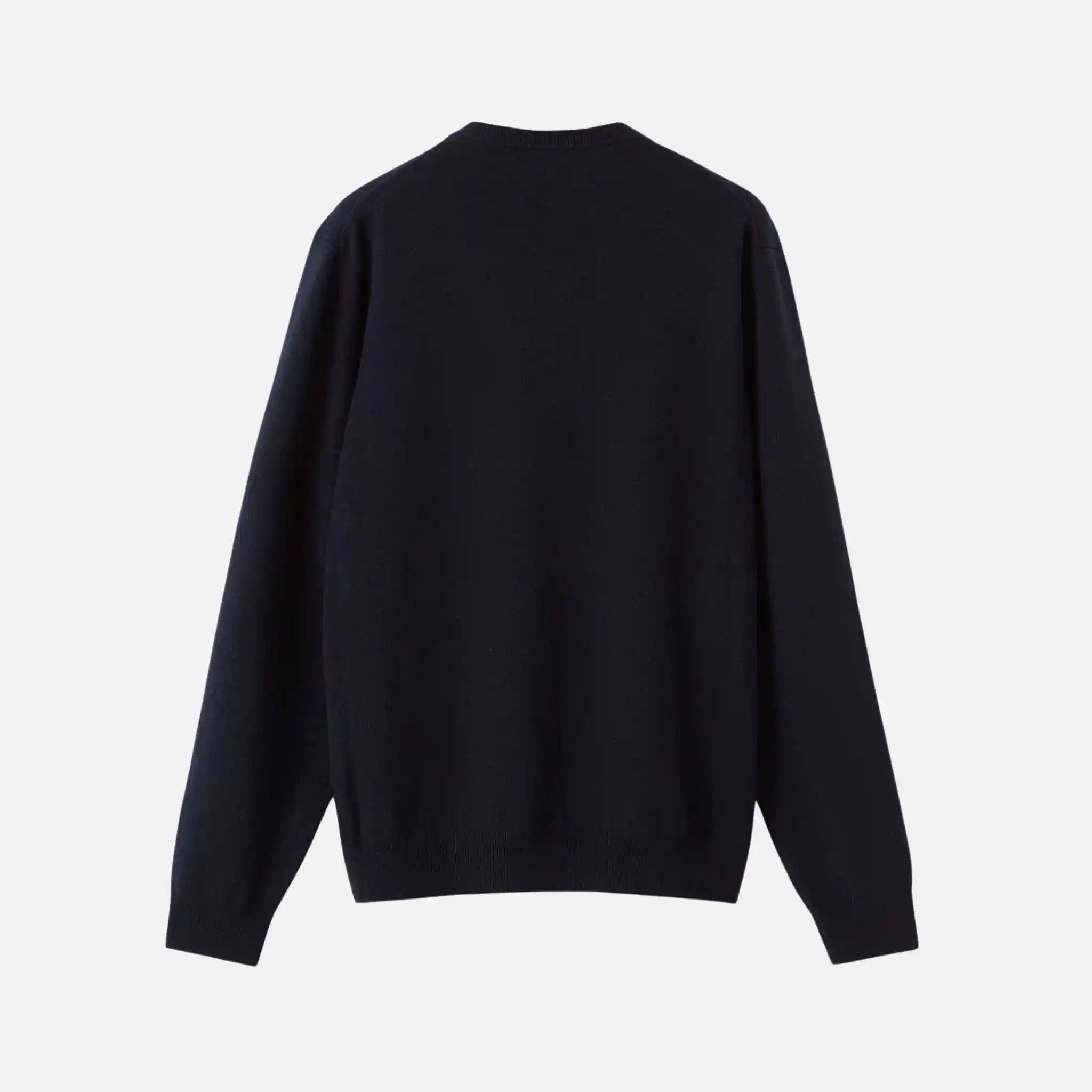 Loro Piana Classic Sweater Baby Cashmere, Navy Blue, Back
