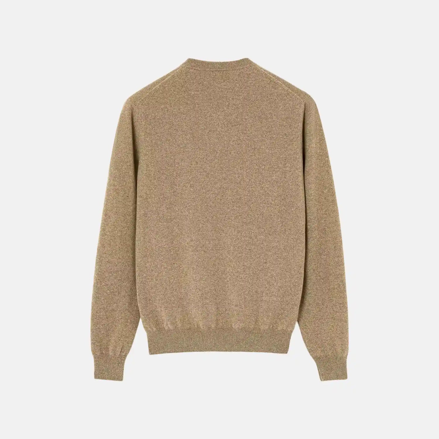 Loro Piana Classic Sweater Baby Cashmere, Wood Grain, Front