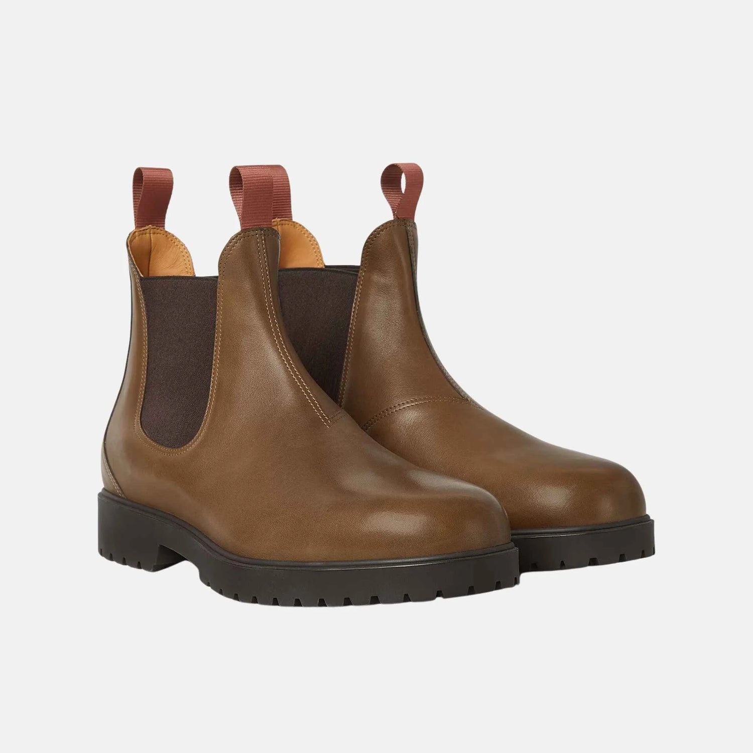 Loro Piana Dover Walk Chelsea Boot Velvet Calfskin, Front