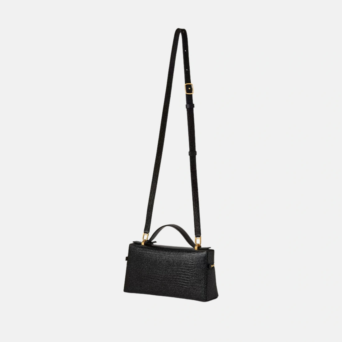 Loro Piana حقيبة Extra Bag L23 من جلد السحلية، من الخلف