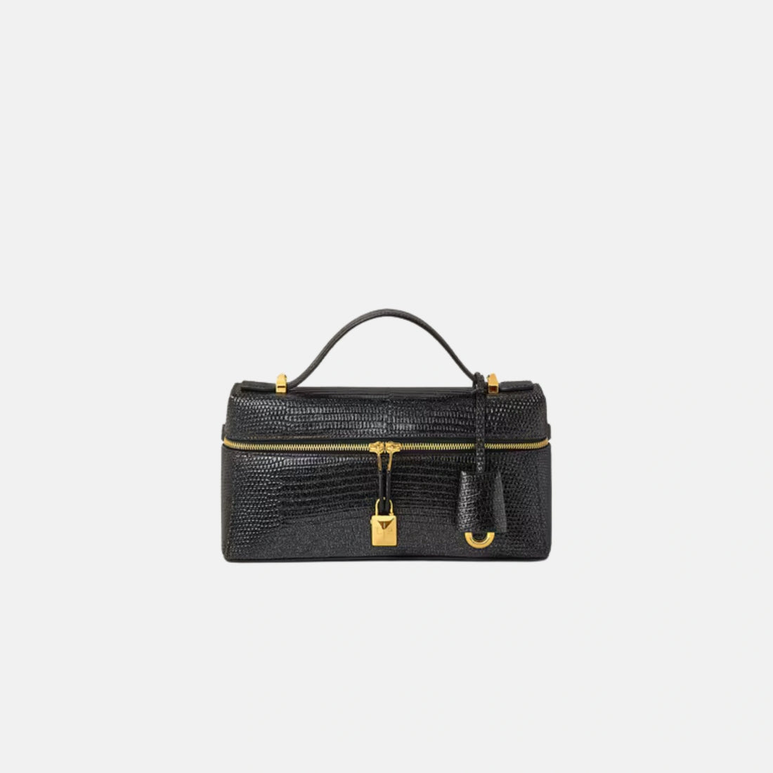 Loro Piana Extra Bag L23 in Lizard Leather, Front