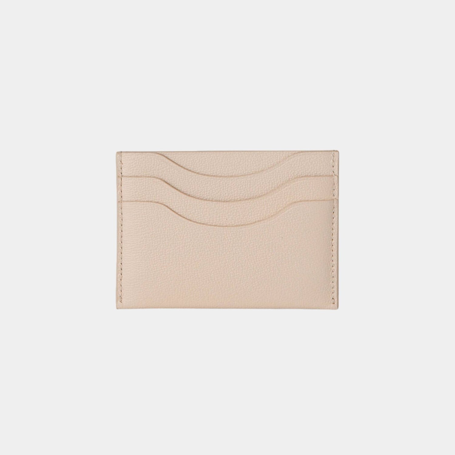 Loro Piana Extra Cardholder Calfskin, Creamed Honey, Back