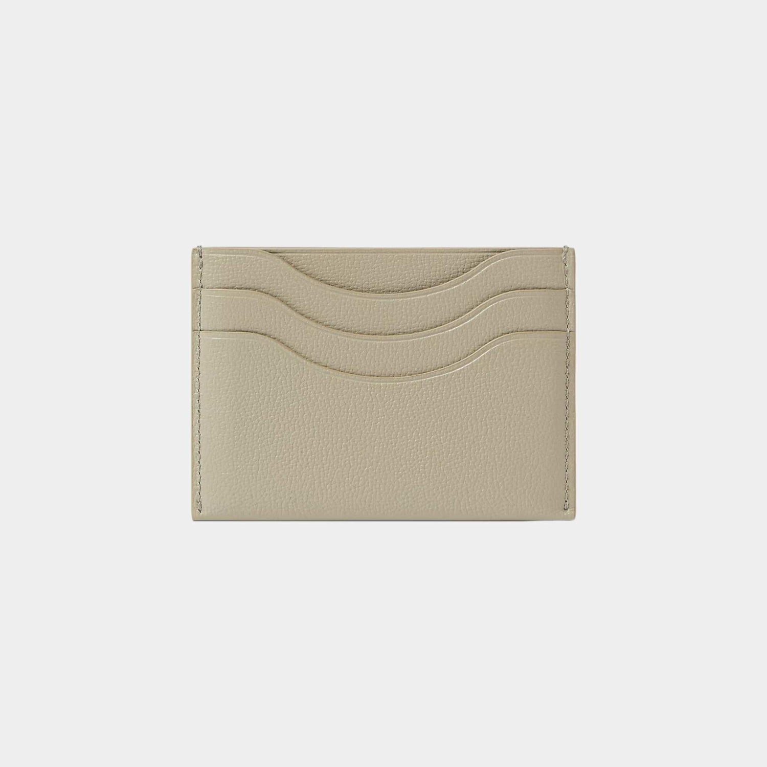 Loro Piana Extra Cardholder Calfskin, Dried Taragon, Back