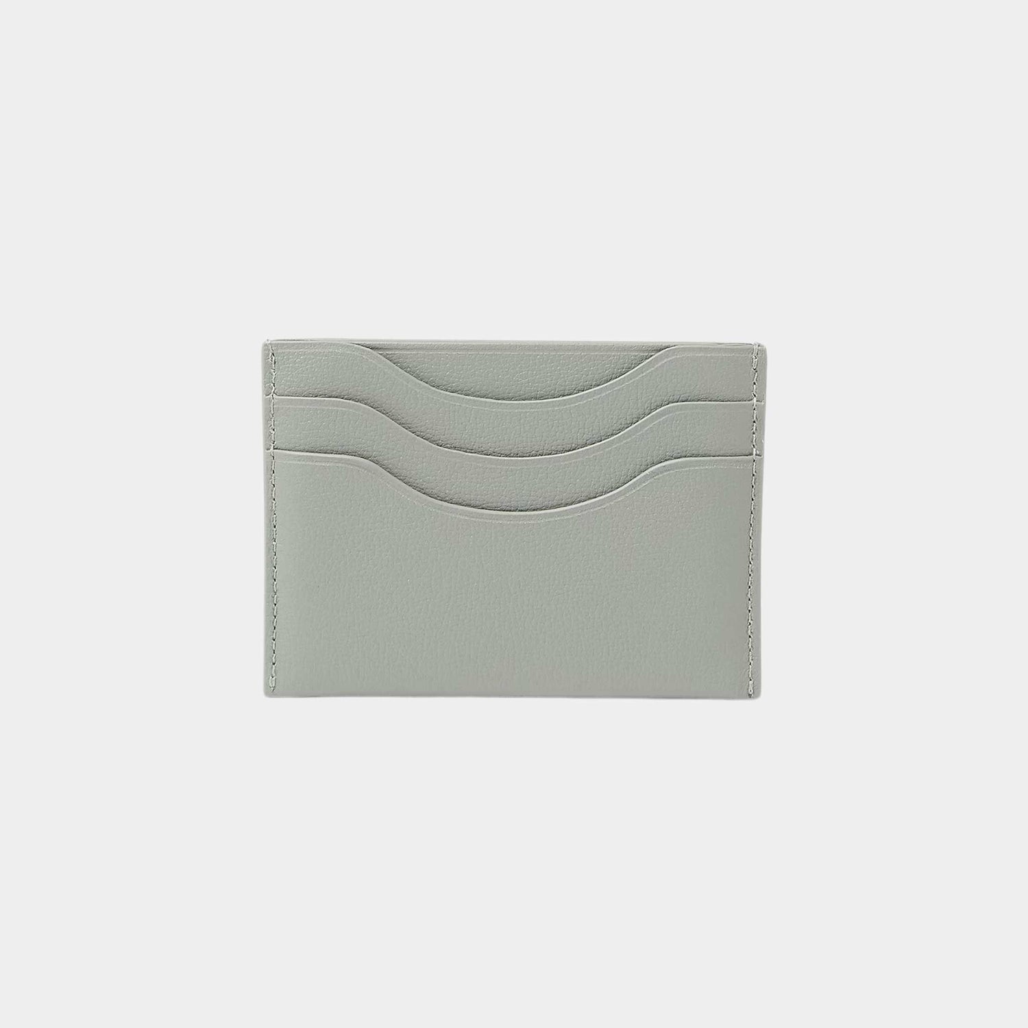 Loro Piana Extra Cardholder Calfskin, Eucalyptus, Back