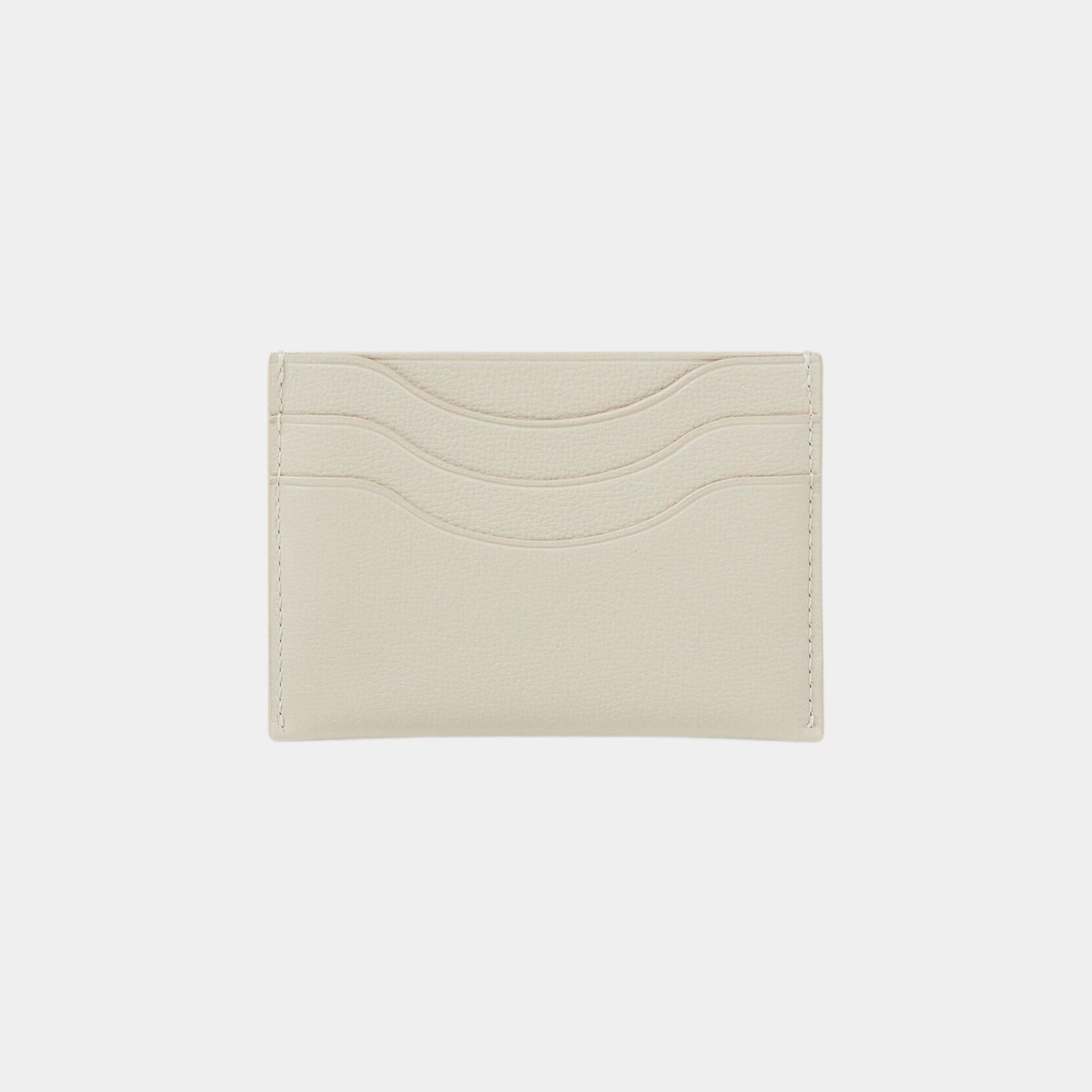 Loro Piana Extra Cardholder Calfskin, Light Travertine, Back