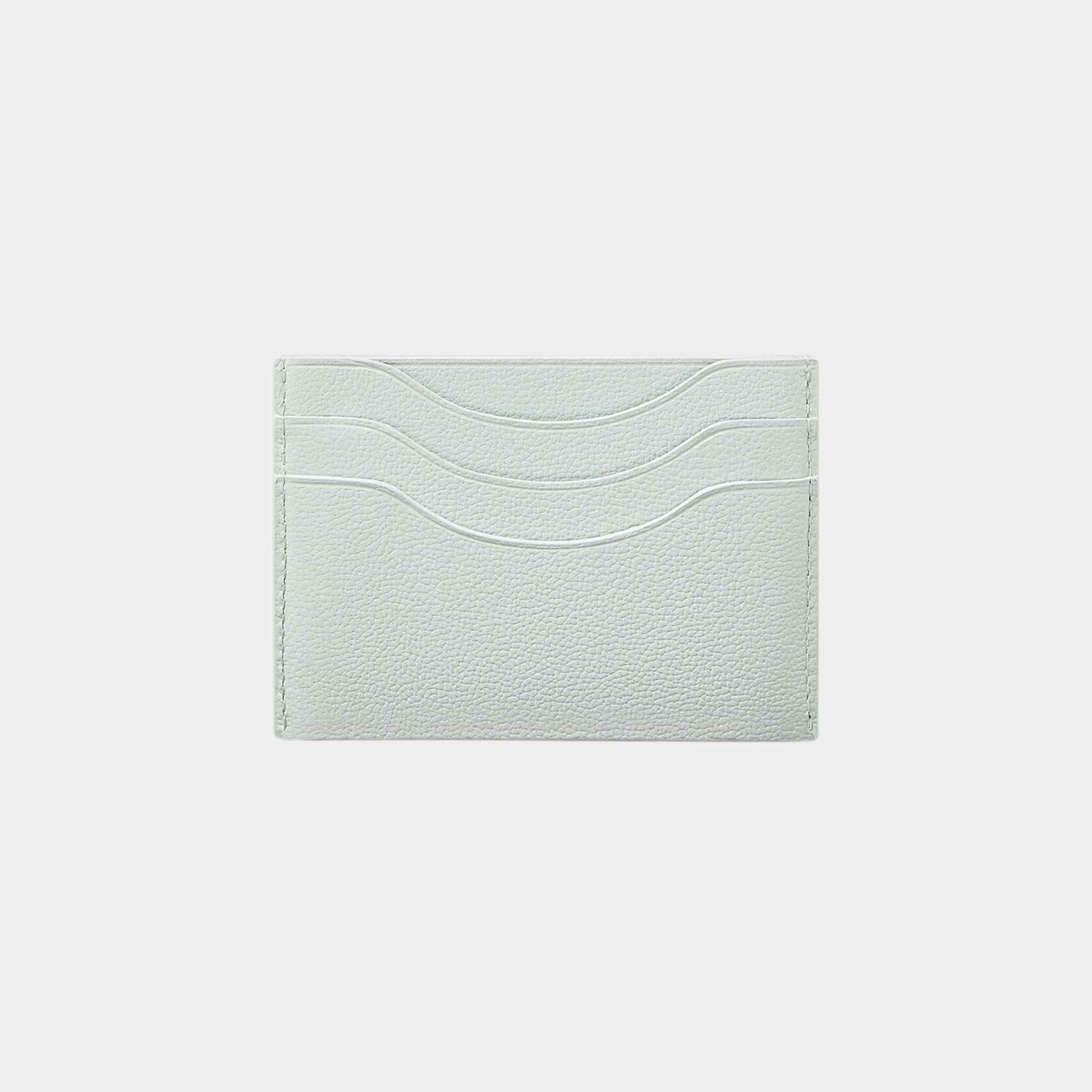 Loro Piana Extra Cardholder Calfskin, Sky Breeze, Back