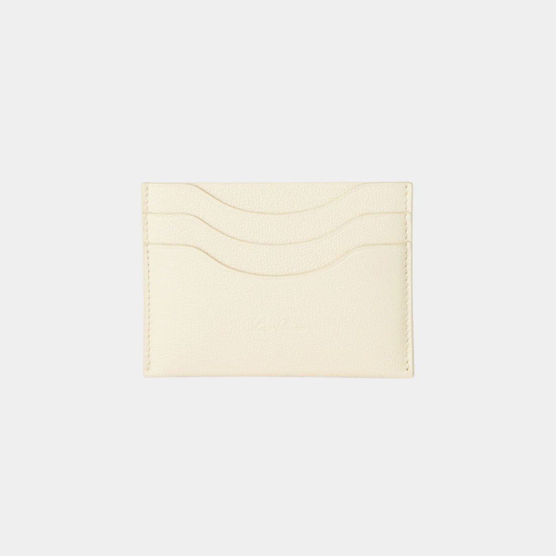 Loro Piana Extra Cardholder Calfskin, Sunday Morning, Front
