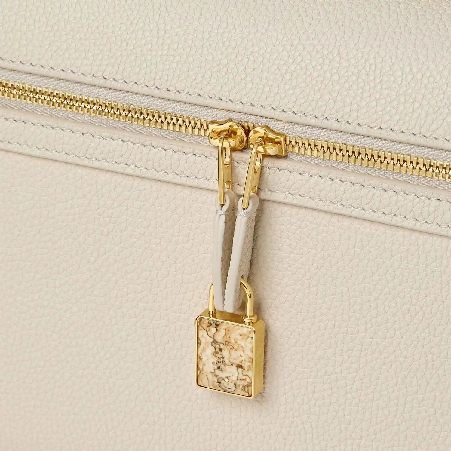 Loro Piana Extra Softy Bag L33 in Calfskin Leather, Close